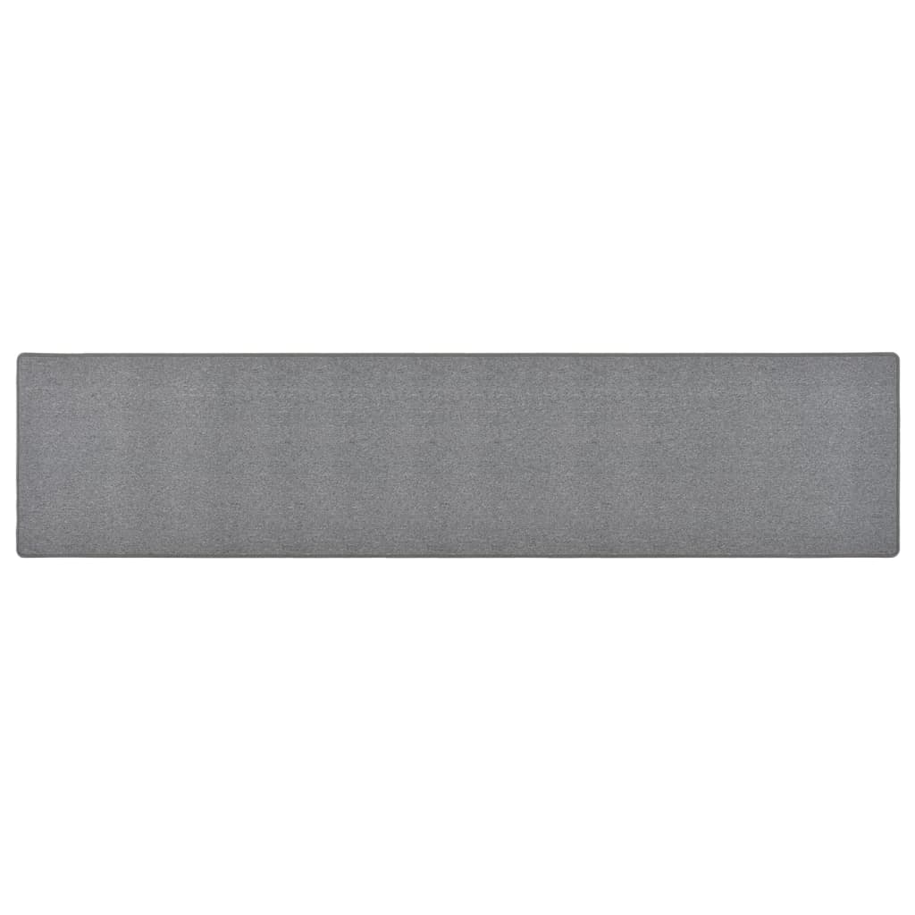 Vidaxl Carpet Runner 50x250 cm gris foncé