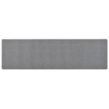 Vidaxl Teppichläufer 80x300 cm dunkelgrau