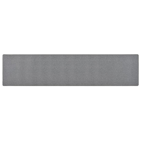 Vidaxl Teppich Runner 80x400 cm dunkelgrau