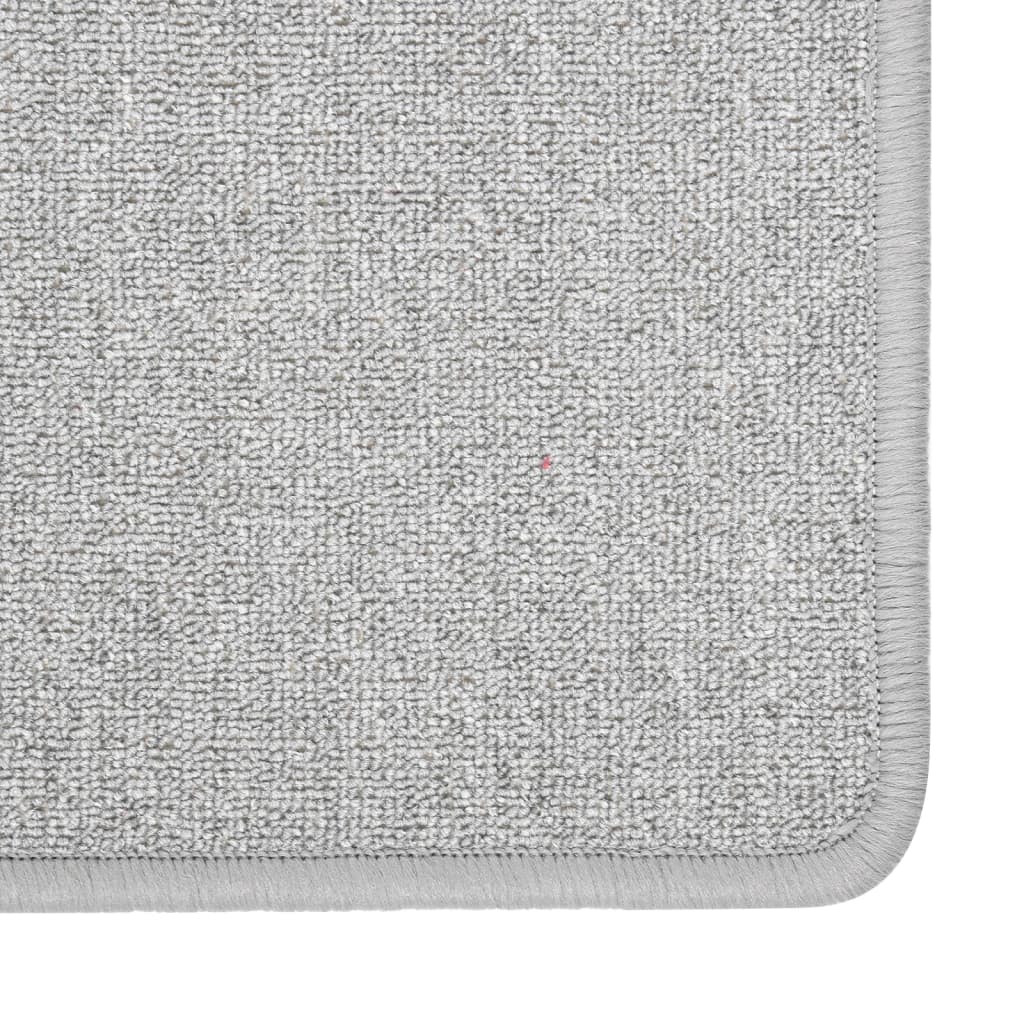 Vidaxl Teppichläufer 50x250 cm hellgrau