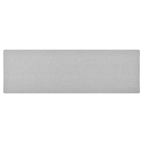 Vidaxl Teppichläufer 80x250 cm hellgrau