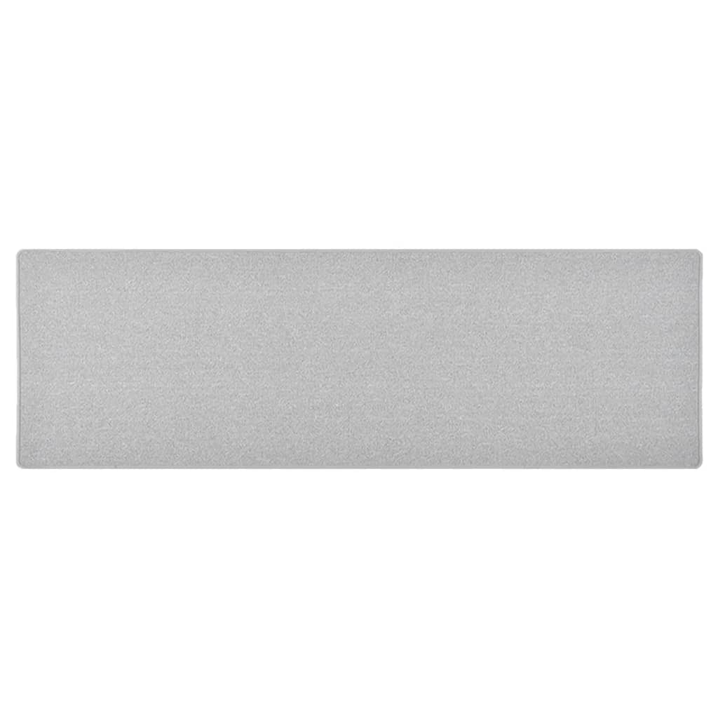 Vidaxl Carpet Runner 80x250 cm gris clair