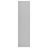Vidaxl Teppichläufer 80x300 cm hellgrau