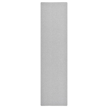 Vidaxl Teppichläufer 80x300 cm hellgrau