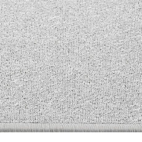 Vidaxl Teppichläufer 80x300 cm hellgrau
