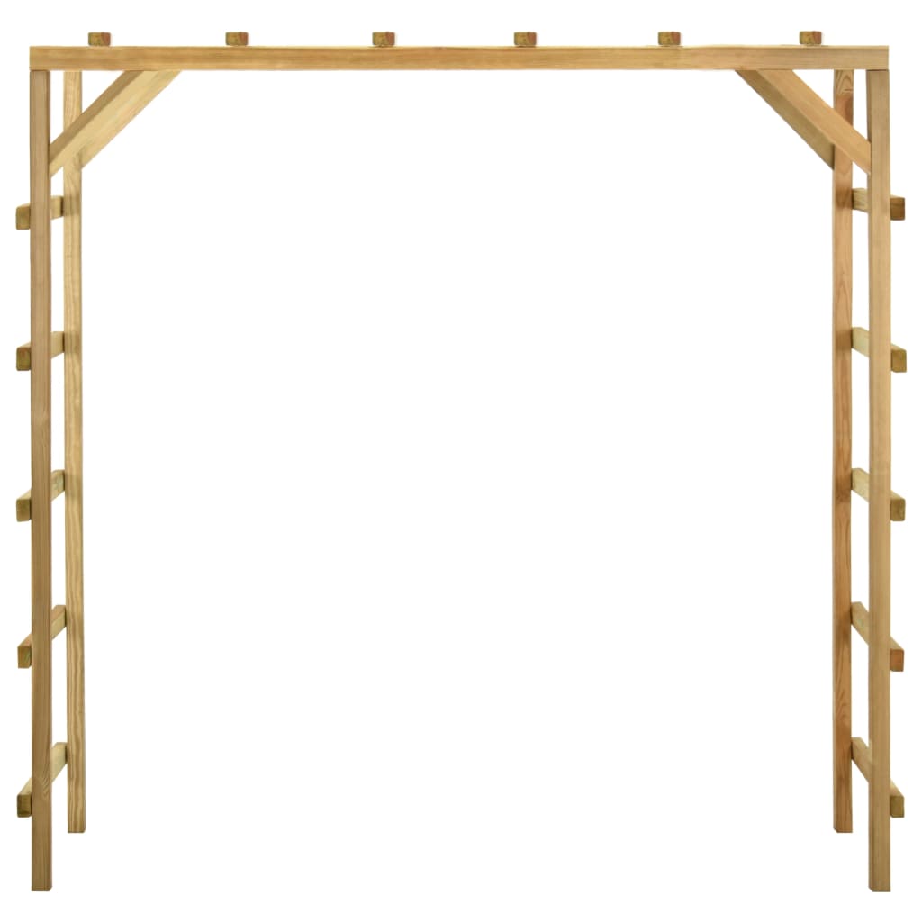 Vidaxl Kinderkletterstange 170x60x170 cm Festkiefer