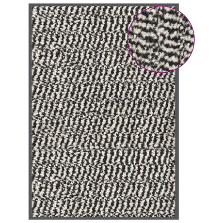 VIDAXL PORTOMAT TUFTED 40x60 cm Hellbraun