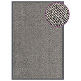 VIDAXL PORTOMAT TUFTED 80x120 cm Hellbraun