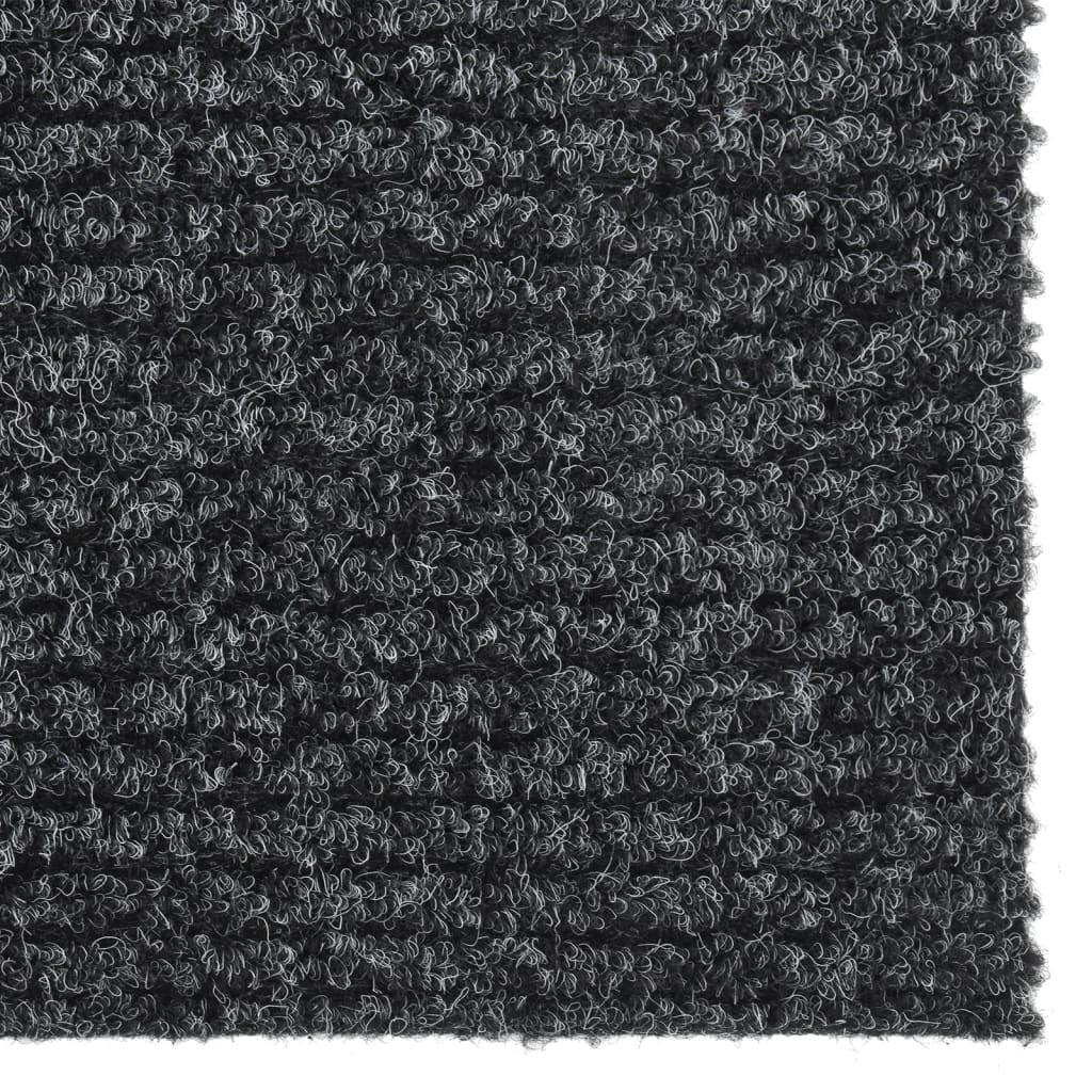 Vidaxl droogloopmat 100x150 cm anthrazit -gelöscht