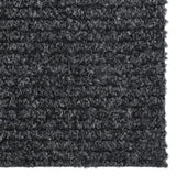 Vidaxl droogloopmat 100x400 cm anthracite -colored