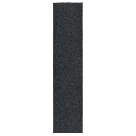 Vidaxl droogloopmat 100x450 cm anthrazit -gelöscht