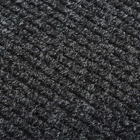 Vidaxl droogloopmat 100x500 cm anthrazit -gelöscht