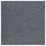 Vidaxl Droogloopmat 100x100 cm Grau