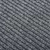 Vidaxl Droogloopmat 100x100 cm Grau