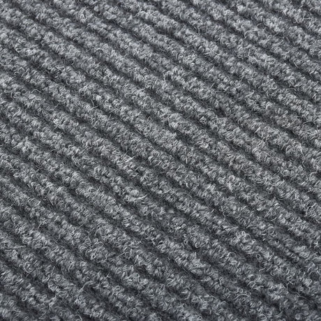 Vidaxl Droogloopmat 100x100 cm Grau