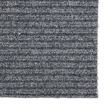 Vidaxl droogloopmat 100x200 cm grau