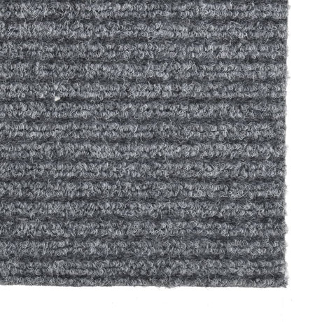 Vidaxl droogloopmat 100x200 cm grau