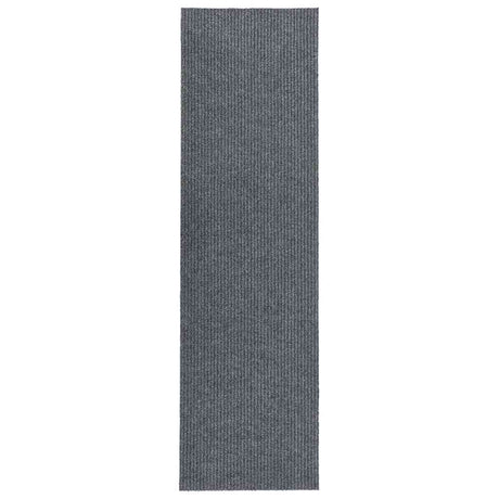Vidaxl droogloopmat 100x400 cm grau