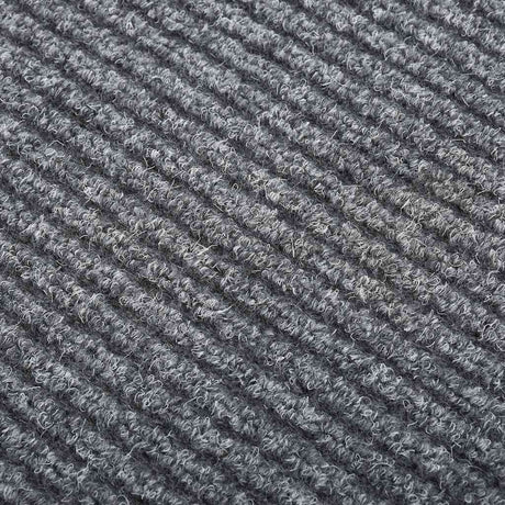 Vidaxl droogloopmat 100x400 cm grau