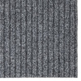 Vidaxl Droogloopmat 100x500 cm Grau