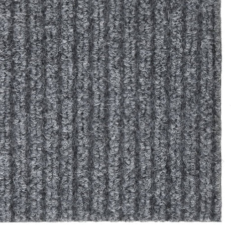 Vidaxl Droogloopmat 100x500 cm Grau