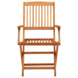 Vidaxl tuinstoelen 4 st inklapbaar massief eucalyptushout