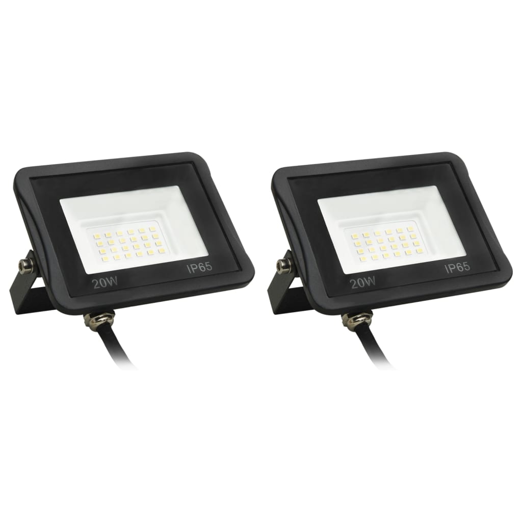 Vidaxl Spotlights 2 ST LED 20 W White frío