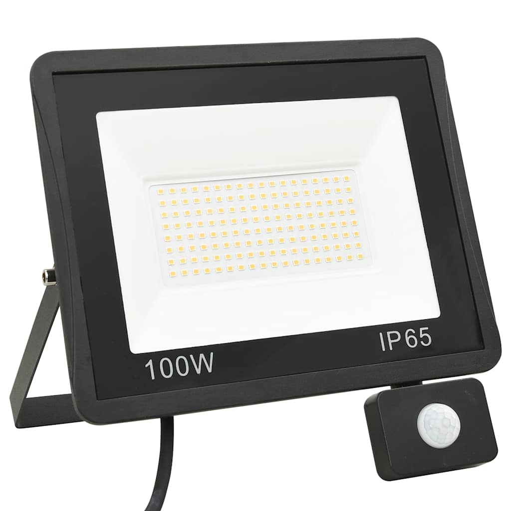 Vidaxl spotlight met sensor led 100 w koudwit