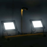 Vidaxl Spotlight mit Griff LED 2x50 W kalt weiß