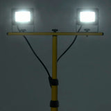 Vidaxl Spotlight con Tripode LED 2x10 W Cold White