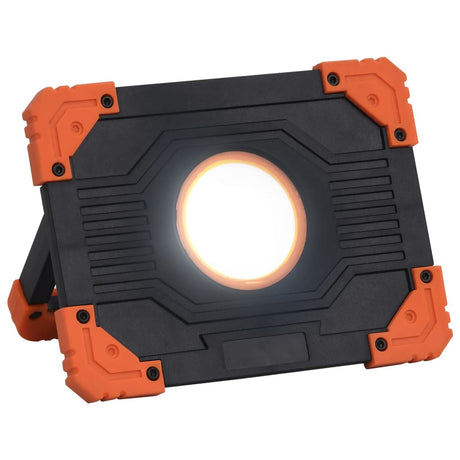 Vidaxl Spotlight tragbare LED ABS 10 W Kalt weiß