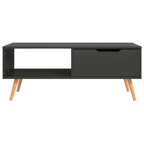 Vidaxl salontafel 100x49,5x43 cm bewerkt hout grijs