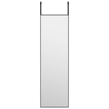 Vidaxl Door Mirror 30x100 cm glass and aluminum black