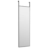 Vidaxl Door Mirror 30x100 cm glass and aluminum black