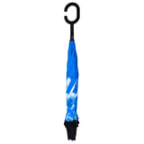 Vidaxl Regenschirm C-Handle 108 cm Schwarz
