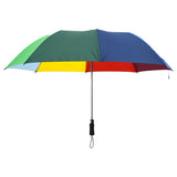 VIDAXL -Regenschirm faltbar 124 cm multi -coloriert automatisch