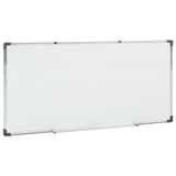 Vidaxl Whiteboard Magnetic 110x60 cm stalowa biała