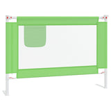 Vidaxl Bettdiagramm Kleinkind 90x25 cm Stoff grün
