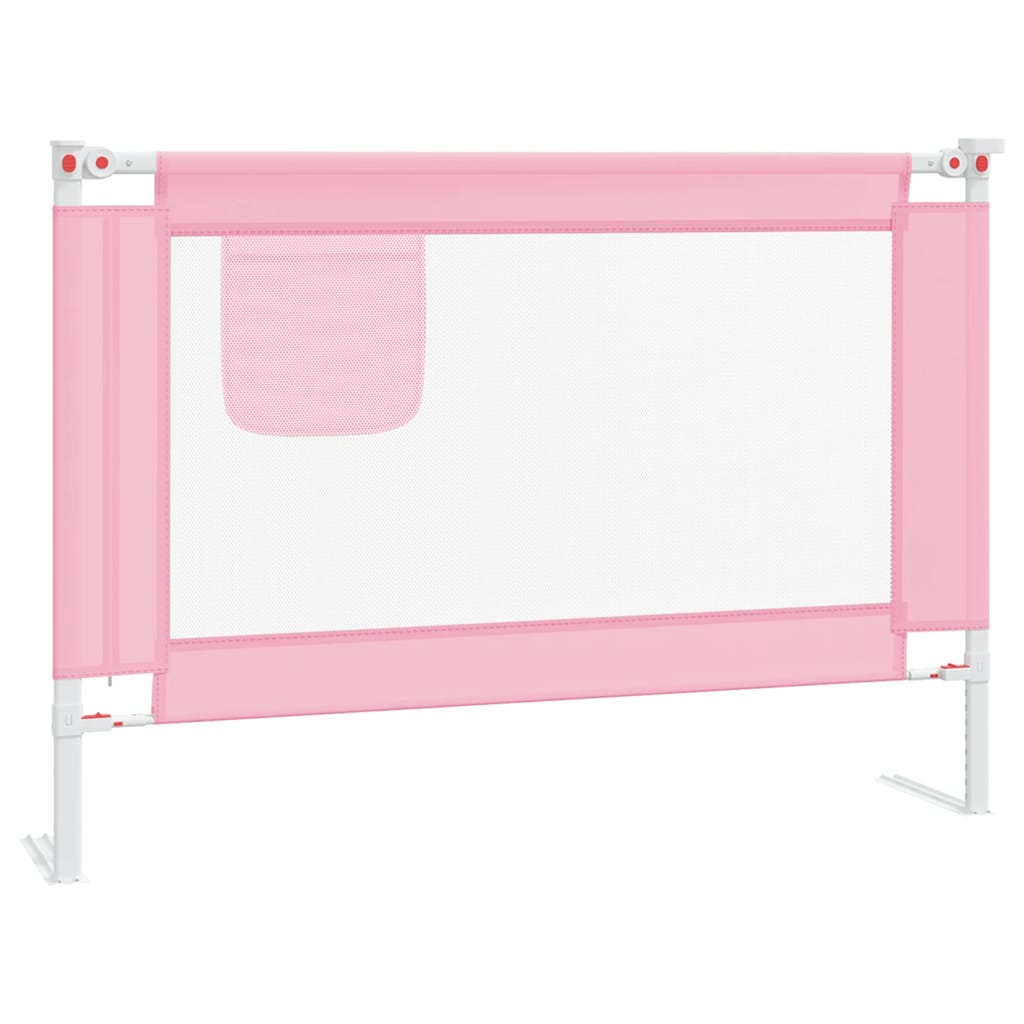 Vidaxl Bed Chart toddler 90x25 cm Fabric Pink