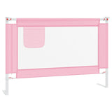 Vidaxl Bed Chart toddler 100x25 cm Fabric Pink