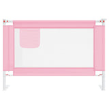 Vidaxl Bettdiagramm Kleinkind 100x25 cm Stoff rosa