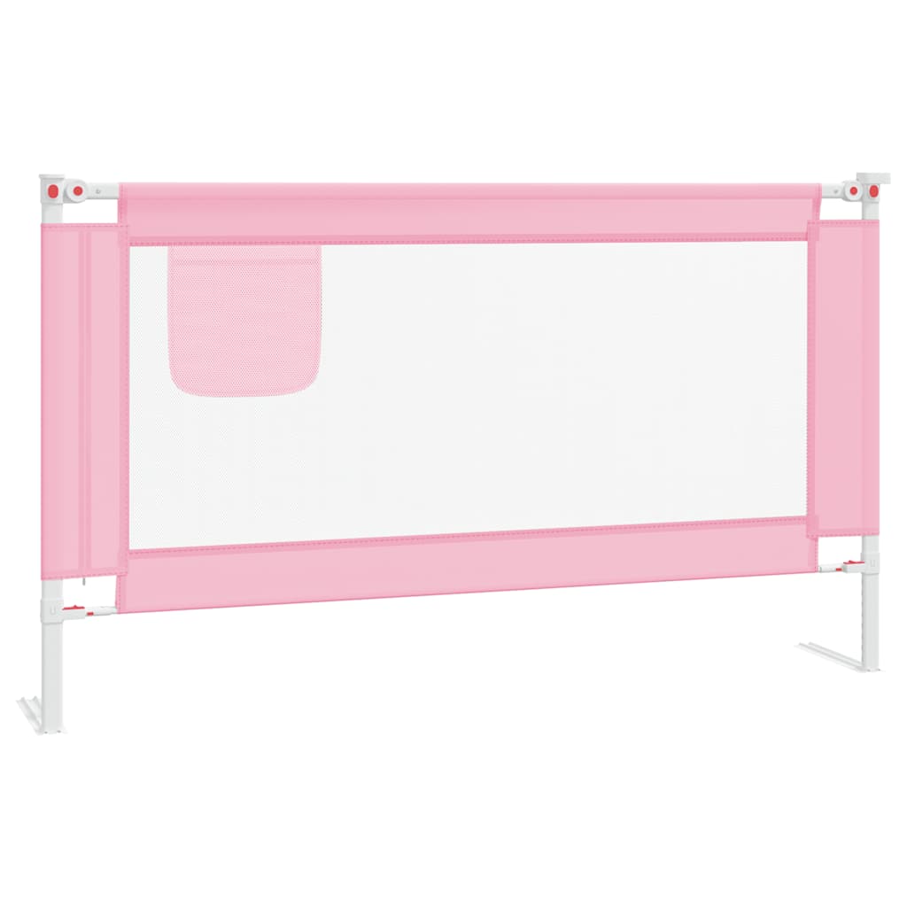 Tableau de lit Vidaxl Toddler 140x25 cm Fabric rose