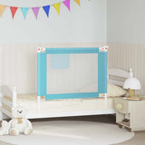 Vidaxl Bedhek Kleinkind 100x25 cm Stoff blau