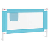 Vidaxl Bedhek Toddler 120x25 cm tessuto blu