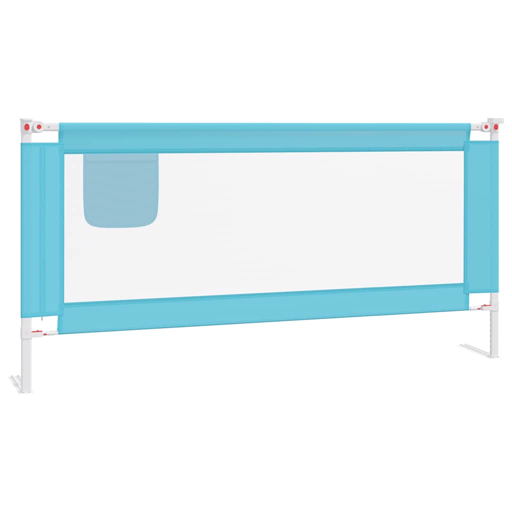 Vidaxl Bettdiagramm Kleinkind 190x25 cm Stoff blau