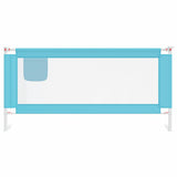 Vidaxl Bettdiagramm Kleinkind 190x25 cm Stoff blau