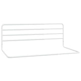 Vidaxl Bedhek Kleinkind (76-137) x55 cm Eisenweiß