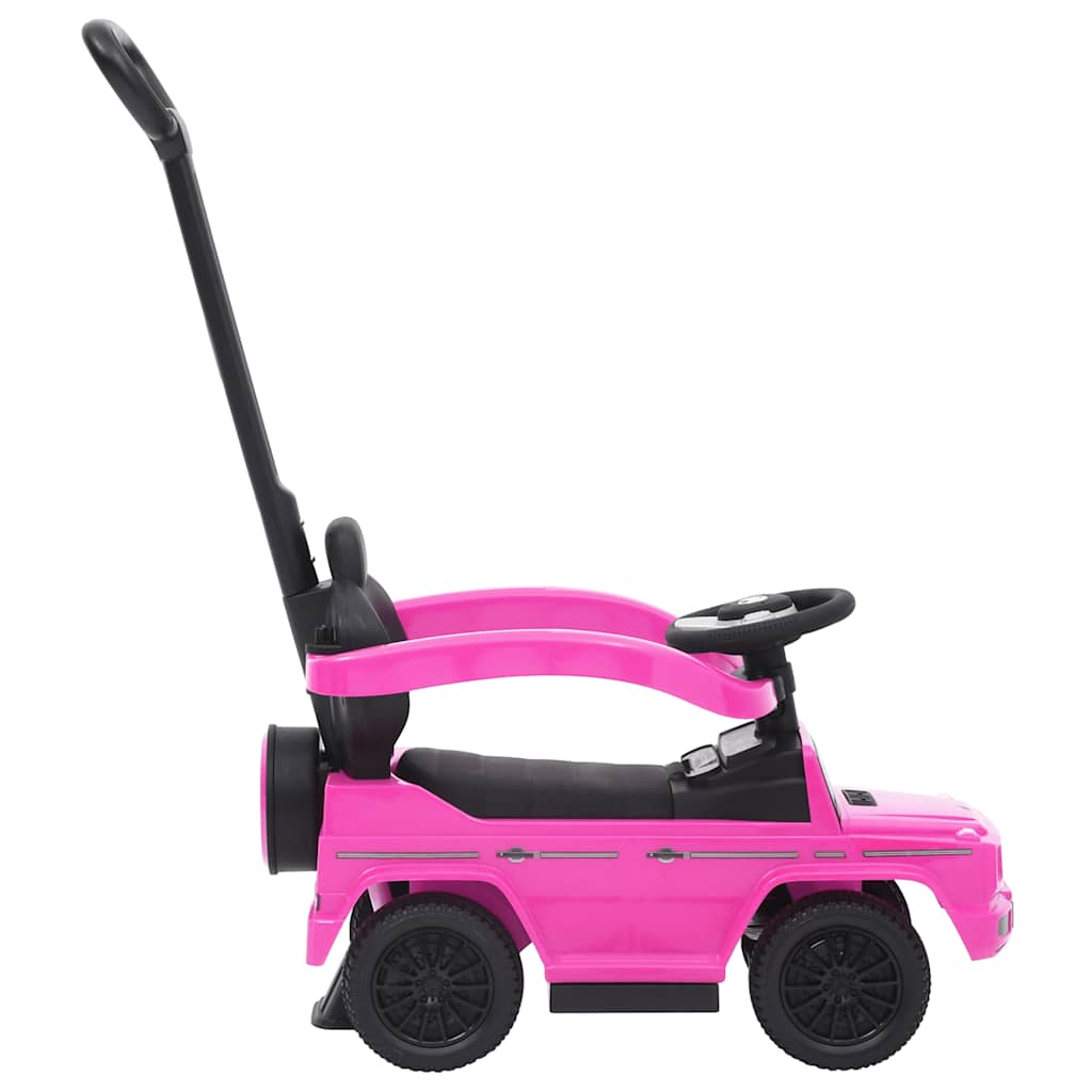 Vidaxl duw-loopauto g63 roze