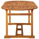 Vidaxl tuintafel 180x90x75 cm massief acaciahout