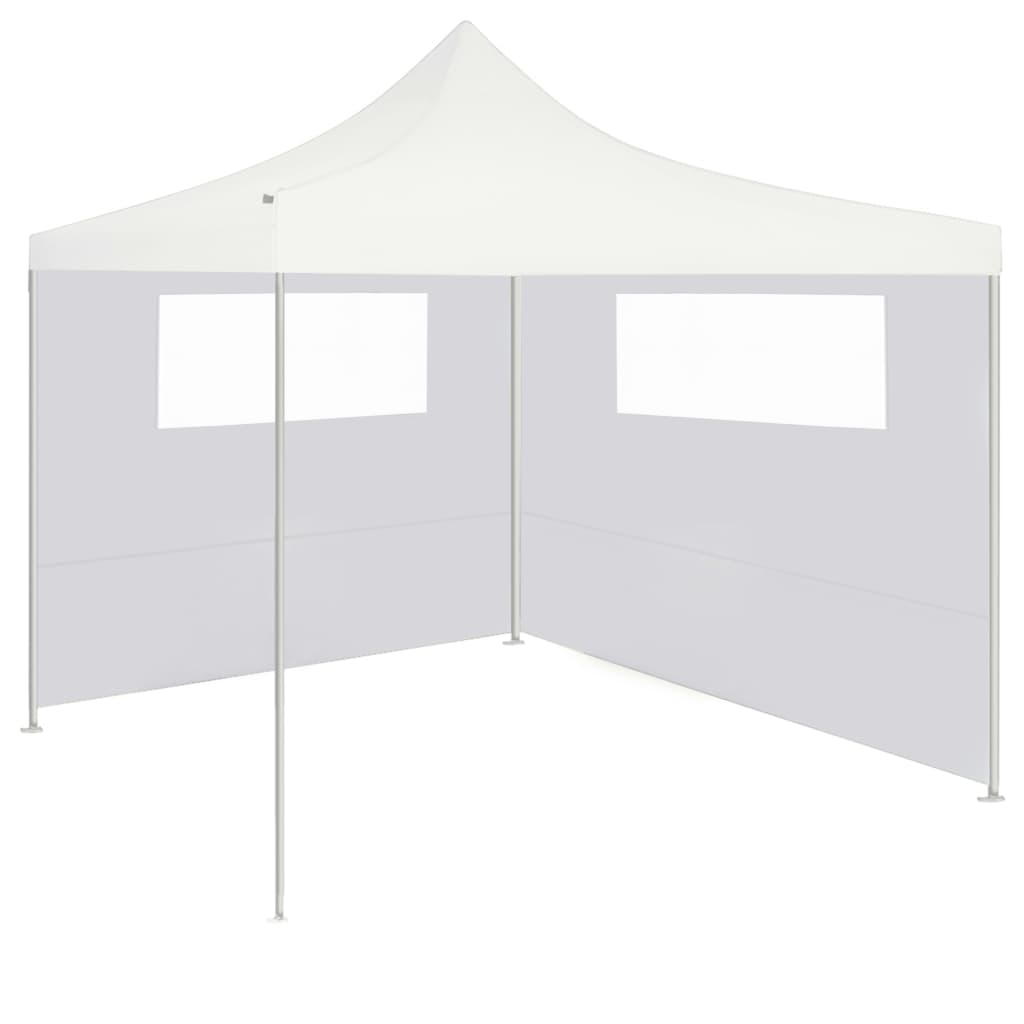Vidaxl -Prauswand mit Windamen 6x2 m weiß